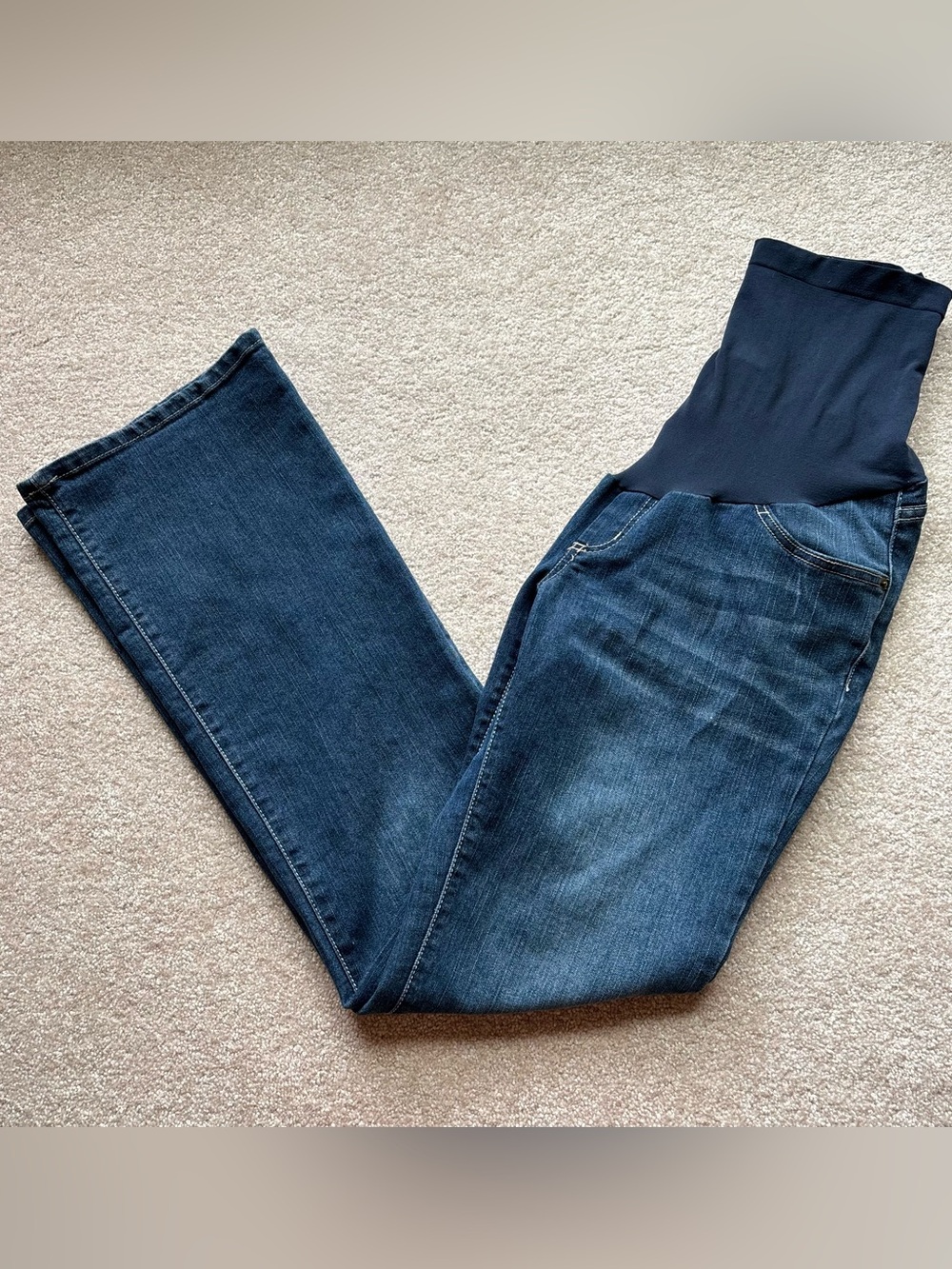 Maternity bootcut jeans